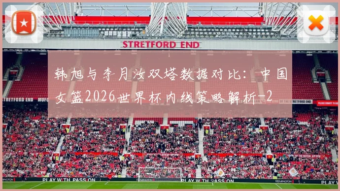 韩旭与李月汝双塔数据对比：中国女篮2026世界杯内线策略解析